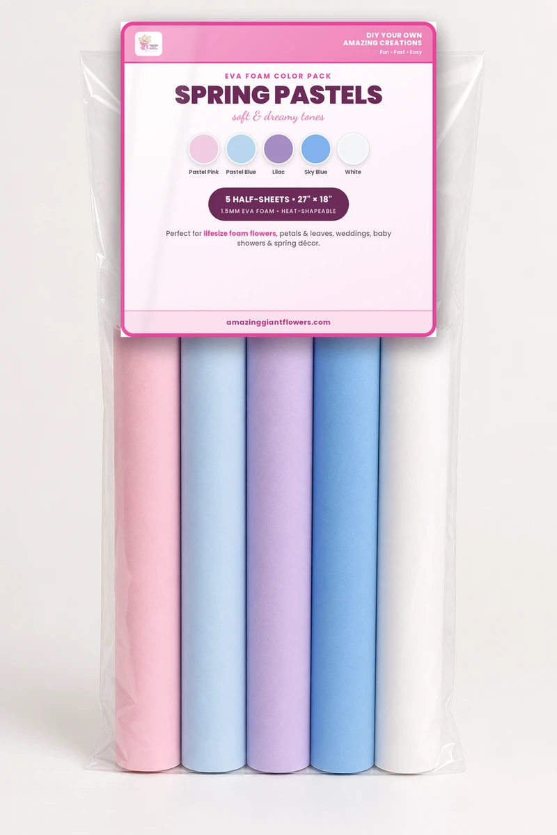 Spring Pastels Foam Pack